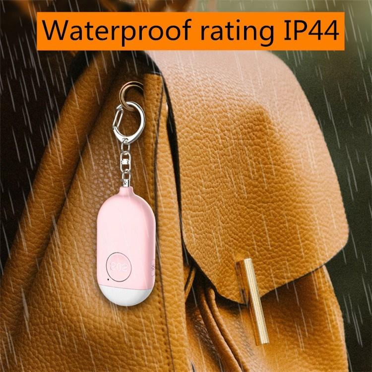 130dB IP44 Waterproof Rechargeable Anti-wolf Alarm Flashlight Intelligent Personal Alarm, English Packaging 130dB IP44 Waterproof Rechargeable Anti-wolf Alarm Flashlight Intelligent Personal Alarm, English Packaging